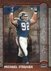 1999 Bowman Chrome Interstate #5 Michael Strahan  - Bild 1 von 2