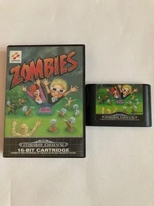 Zombies Ate My Neighbours - Mega Drive - Boxed no Manual - PAL Version *RARE* - Picture 1 of 7