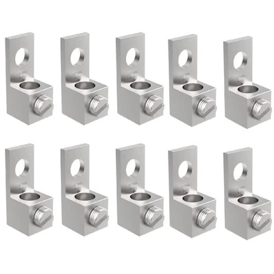 10 Single Pole Quick Connect Terminals 1B2U Aluminum Alloy Electrical Terminals - Image 1 of 4