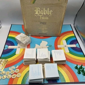 Vintage 1984 Bible Trivia Board Game /Scripturally Sound 5400 Questions - Picture 1 of 8