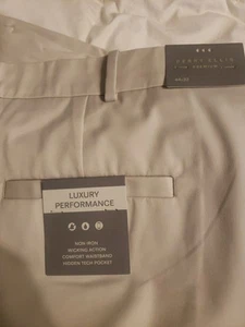 Perry Ellis Premium Khakis Hose Größe 44X32 Komfortbund - Bild 1 von 7