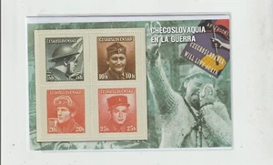Checoslovaquia Hojita Recuerdo 70 Aniversario II Guerra mundial (GS-802) - Picture 1 of 1