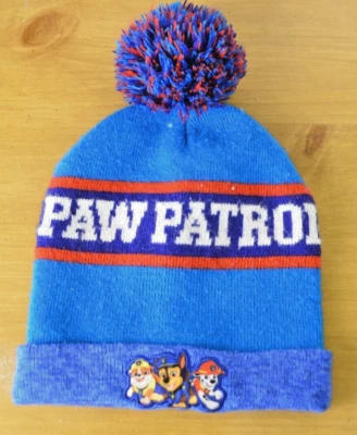 Gorro Paw Patrol Juvenil Pom Invierno Niños Niños Niñas Gorra Usado Limpio Foto 1 de 4