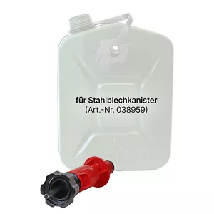 Ausgießer für Stahlblechkanister 2L Benzinkanister Sicherheitseinfüllstutzen - Bild 1 von 6