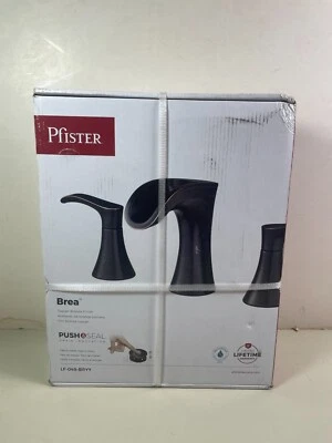 Pfister Brea Widespread 2-Handle Waterfall Bathroom Faucet in Tuscan Bronze - Image 1 of 4