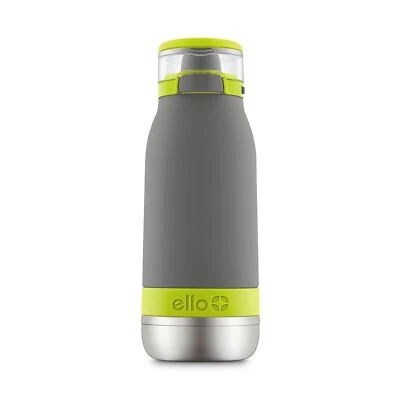 Ello Emma 14oz Vacuum Insulated Stainless Steel Kids Water Bottle with Straw ... - Image 1 of 4