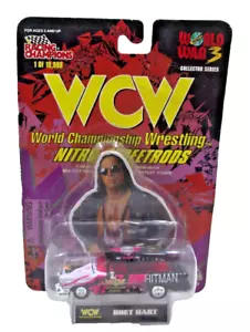 Racing Champions Bret The Hitman Hart WCW 1998 WW3 Collector Series - Imagen 1 de 5