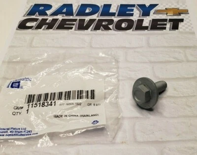 11518341 NEW GM OEM BOLT CHEVROLET GMC CADILLAC B85D - Image 1 of 3