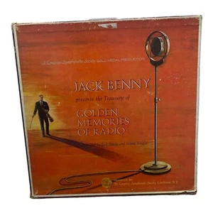Jack Benny Presents "Golden Memories Of Radio" LP Record Box Set 6 Records 1968 - Picture 1 of 12