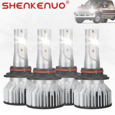 Para BMW 525i 1989-1995 - 9005 9006 Bombillas LED haz alto y bajo cantidad 4 Foto 1 de 4