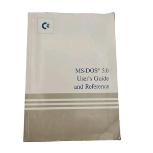 Commodore MS-Dos 5.0 Users Guide And Reference 1991 - Picture 1 of 7