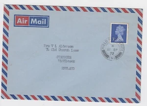 Escaso 1972 TROMSO Noruega Oficina de Correos Británica 141 - Cubierta de Destacamento RAF - Imagen 1 de 3