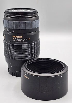 Promaster Spectrum 7 Autofocus Zoom Lens AF70-300mm F/4-5.6 Macro For Minolta - Image 1 of 4