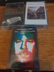 GREATEST HITS CASSETTE JOBLOT X 3 VAN MORRISON 10CC BOYZONE ALL PLAY GREAT - Picture 1 of 2