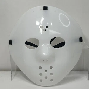 Jason Voorhees Halloween Costume Hockey Face Mask Cosplay Friday The 13th Horror - Picture 1 of 5