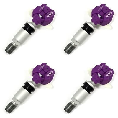 4x Sensores TPMS Max de metal aluminio plateado para Hyundai Genesis cupé 2013-2016 Foto 1 de 3