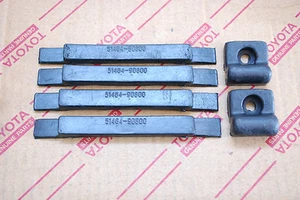 TOYOTA LAND CRUISER FJ40 FJ45 BJ40 BJ42 HJ47 WINDSHIELD CUSHION RUBBER HOOD SET - Picture 1 of 4