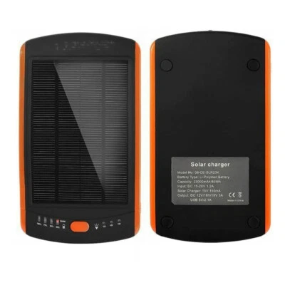 Power Bank Solar Charger 23000 mAh USB Charger External Battery for Phone Tablet - Image 1 of 4