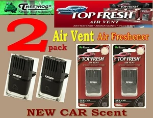 2er Pack Treefrog TOP FRESH AIR VENT - Auto Lufterfrischer - NEU AUTODUFT - Bild 1 von 6