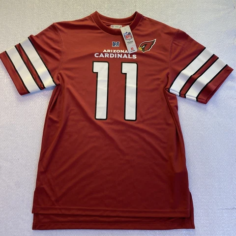 Arizona Cardinals NFL Team Apparel Men's L Fitzgerald Red Short Sleeve Jersey Cover