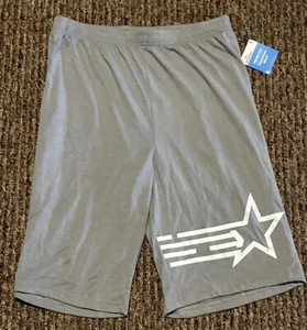 WAY TO CELEBRATE! Boys Size XX-Large (18) Gray Pull On Patriotic Shorts  NWT - Picture 1 of 6