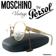 MOSCHINO by PERSOL occhiali da vista M09 6D 48 RARE VINTAGE 80s eyeglasses Italy