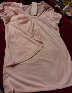 CLEARANCE! PINK RUFFLE DESIGN Top SHIRT M - Picture 1 of 1