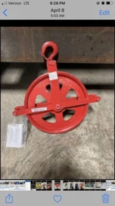 Crosby 12” pulley weatern gin block T350. 1000 Lb capacity - Picture 1 of 1