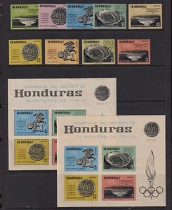 Honduras - 1964 Olympics set - mint - cat. $ 102.65 - Picture 1 of 1