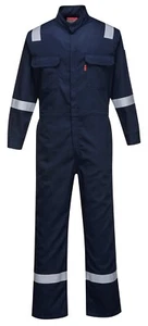 Portwest FR94 Bizflame FR Coverall Flame Resistant Lightweight Reflective Tape - Picture 1 of 28
