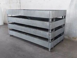 Regalwanne Bodenwanne Auffangbehälter Industriewanne LSD Feuerverzinkt neuwertig - Bild 1 von 7