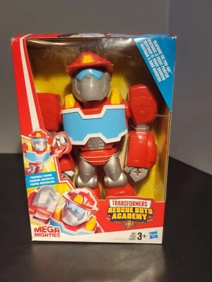Playskool TRANSFORMERS rescue bots academy mega mighties HEAT WAVE new FIRE-BOT - Image 1 of 4
