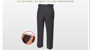 Pantalones Elbeco Prestige Marina Oscura, talla 30R - Imagen 1 de 4