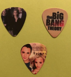 Big Bang Theory Lot of 3 Collector's Guitar Picks - NEW- Free Shipping-Unique #4 - Picture 1 of 1