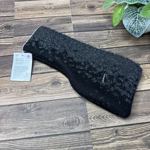 Lululemon Ombre Knit Textured Ear Warmer NWT ONE SIZE (Black Grey) - Picture 1 of 10