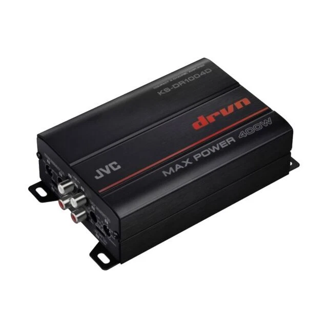 NEW JVC KS-DR1004D Compact 4-Channel Marine/Motorsports Amplifier — 45W RMS x 4 - Image 1 of 1