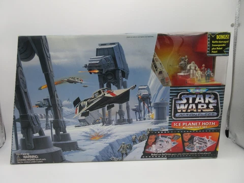 Vintage Micro Machines Star Wars Action Fleet ICE PLANET HOTH [Galoob, 1995] NEW Cover