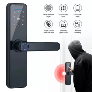 Elektronisches Türschloss Fingerabdruck Smart Türöffner Secuentry Lock Mit App - Bild 1 von 22