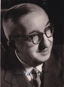 Ernst Heinkel - Flugzeugkonstrukteur - großes Foto - original signiert - Picture 1 of 2