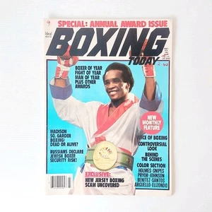 Boxing Today Magazine March/April 1982 W/ Sugar Ray Leonard on Front Cover - Picture 1 of 6