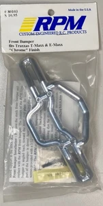 RPM # 80103 ~ Chrome Front Bumper for Traxxas Emaxx Tmaxx 4935 - Picture 1 of 1