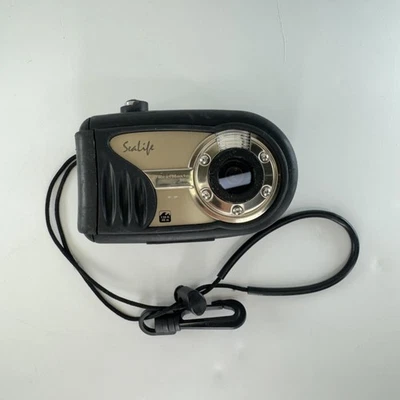 Mini cámara subacuática digital SeaLife ReefMaster 130 pies 40 m correa de buceo impermeable Foto 1 de 4