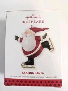 Hallmark Keepsake 2013 Skating Santa Limited Edition Christmas Ornament - Picture 1 of 6
