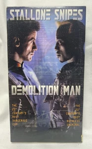 Demolition Man (VHS, 1994) Sylvester Stallone, Wesley Snipes - Imagen 1 de 9