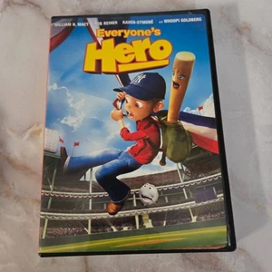 Everyone's Hero DVD 20th Century Fox Kids Animated Baseball Family Adventure - Imagen 1 de 3