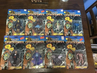 TALES FROM THE CRYPT ¡LAS 8 FIGURAS DE ACCIÓN EN CAJAS! ¡INCLUYE HOMBRE LOBO RARO! Foto 1 de 4