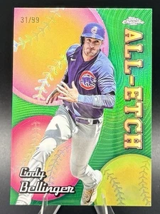 2024 Topps Chrome Update All-Etch Green Refractor #CAEU-6 Cody Bellinger /99 - Picture 1 of 2