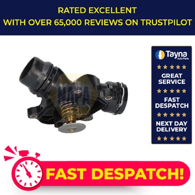 Coolant Thermostat fits BMW X5 E53, E70 3.0D 03 to 13 NAPA 11512247269 Quality - Image 1 of 4