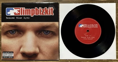Limp Bizkit / Behind Blue Eyes  RARE Vinyl 7” Single 2003 FLIP RECORDS near mint - Image 1 of 4