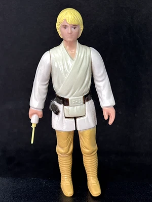 De colección Star Wars Luke Farm Boy 1977 Completo Original Punta de Sable de Luz Hong Kong Foto 1 de 4
